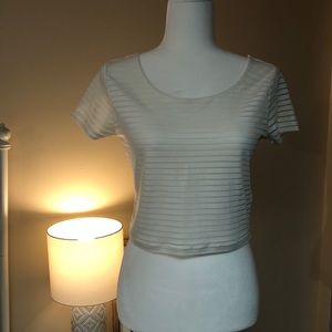 Striped crop top!